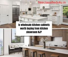 Is wholesale kitchen cabinets worth buying from kitchen showroom NJ?