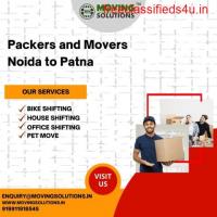 Top Packers and Movers Noida to Patna Shifting Charges
