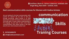 Best communication skills courses for Women with Vedica Scholar