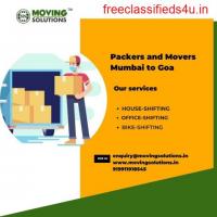 Top Packers and Movers Mumbai to Goa House Shifting Services