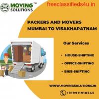 Packers and Movers Mumbai to Visakhapatnam Shifting Charges