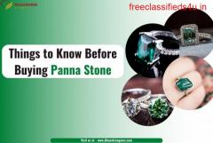 Things to Know Before Buying Panna Stone