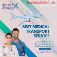 Use Stress-Free Shifting by Air and Train Ambulance Service in Patna by Angel