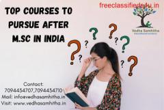  Top Courses to pursue after M.Sc. in India