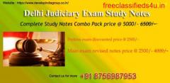 Delhi Civil Judges Exam 2023 Study Notes available