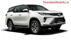 Fortuner car hire in rajasthan