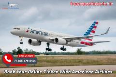 Book your online ticket with American Airlines