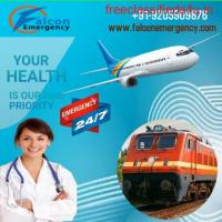 Falcon Train Ambulance in Delhi Guarantees Medical Transportation to Get Performed with Safety