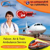 Falcon Train Ambulance in Kolkata make the evacuation process comfortable, and risk-free