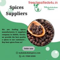 Best Spices Suppliers In Idukki | Spices Suppliers In Kerala