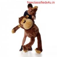 Find Soft and Cuddly Stuffed Monkeys- Giant Teddy 