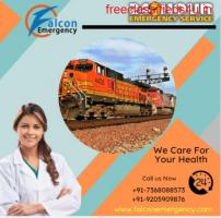 Utilize Falcon Emergency Train Ambulance in Varanasi provide the Best Medical Services