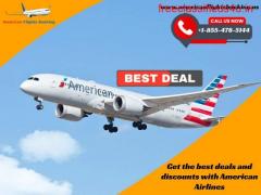 Get the best deals and discounts with American Airlines