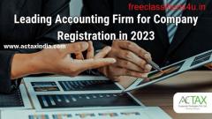 Leading Accounting Firm for Company Registration in 2023