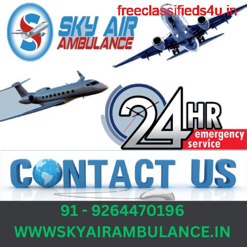 Sky Air Ambulance from Sri Nagar with Excellent Medical Care