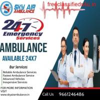 Get A well Featured Medical Air Ambulance from  Kozhikode by Sky Air