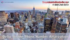Delta Airline Phone Number Reservation | Official Site