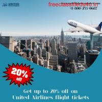 Get up to 20% off on United Airlines flight tickets
