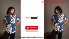 Black Printed Shirt Mens: Contemporary Fashion for Him - Huginn Muninn