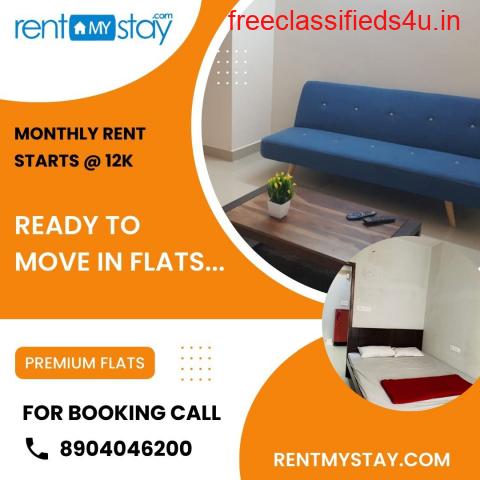 1BHK Fully furnished flats for rental across Bangalore  for any duration
