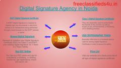 Get Digital Signature Certificate Agency in Noida