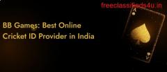 Finest Online Cricket ID Provider in India - BB Games