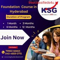 Foundation Course in Hyderabad
