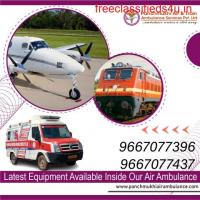 Get Panchmukhi Train Ambulance in Kolkata with Best Emergency Facility
