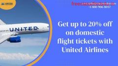 Get up to 20% off on domestic flight tickets with United Airlines
