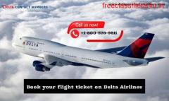 Book your flight ticket on Delta Airlines
