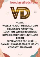 Work at home with US Medical Form Filling projects +91 7708244092	