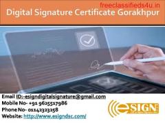 Professional digital signature agency in Gorakhpur