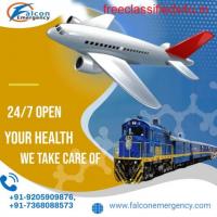 Falcon Emergency Train Ambulance in Mumbai Provides Safe Medical Shifting