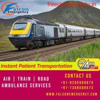 Falcon Train Ambulance in Delhi Provides Comfort and Safety while Transferring Patients