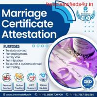 Seamless Marriage Certificate Attestation Services for the UAE