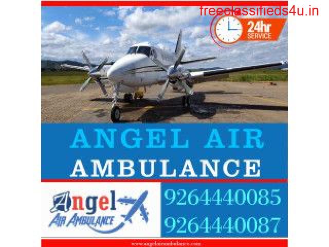 Pick Angel  Air Ambulance Service in Lucknow With Hassle-Free Charter Aircraft