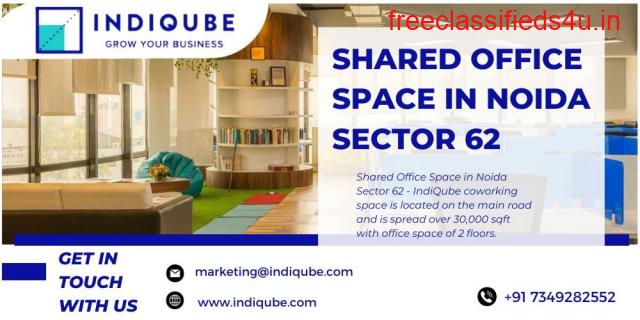 Shared Office Space in Noida Sector 62 - IndiQube Logix Cyber Park