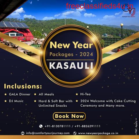 New Year Packages 2024 | New Year Packages In Kasauli