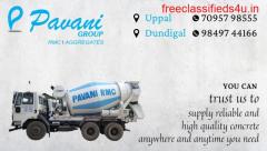 Ready mix concrete supplier | Pavani RMC