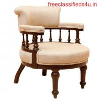 Wooden Bliss: Buy a Single Seater Sofa for Comfort and Style!
