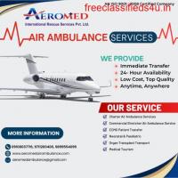 Rely on Aeromed Air Ambulance for all Your Air Ambulance Service in Ranchi Needs! 
