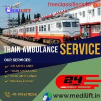 Medilift Train Ambulance in Patna Provides Medical Transportation with ICU Facilities