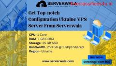Get Top-notch Configuration Ukraine VPS Server From Serverwala
