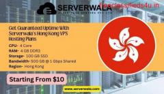 Get Guaranteed Uptime With Serverwala’s Hong Kong VPS Hosting Plans