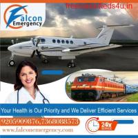 Get world-class medical Transportation delivered by Falcon Train Ambulance in Guwahati