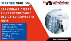 Serverwala Offers Fully Customizable Dedicated Servers In India