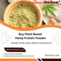 Buy Plant-Based Hemp Protein Powder