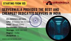Serverwala provides the best and cheapest dedicated servers in India