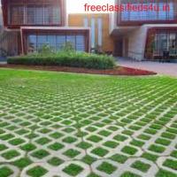 Install environmentally friendly grass pavers!!