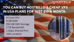 You can buy Hostbillo's cheap VPS in USA plans for just $15 a month